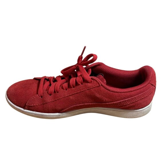 Puma Vikky Suede Sneakers – Red Dahlia – Women's 9 - Picture 5 of 10